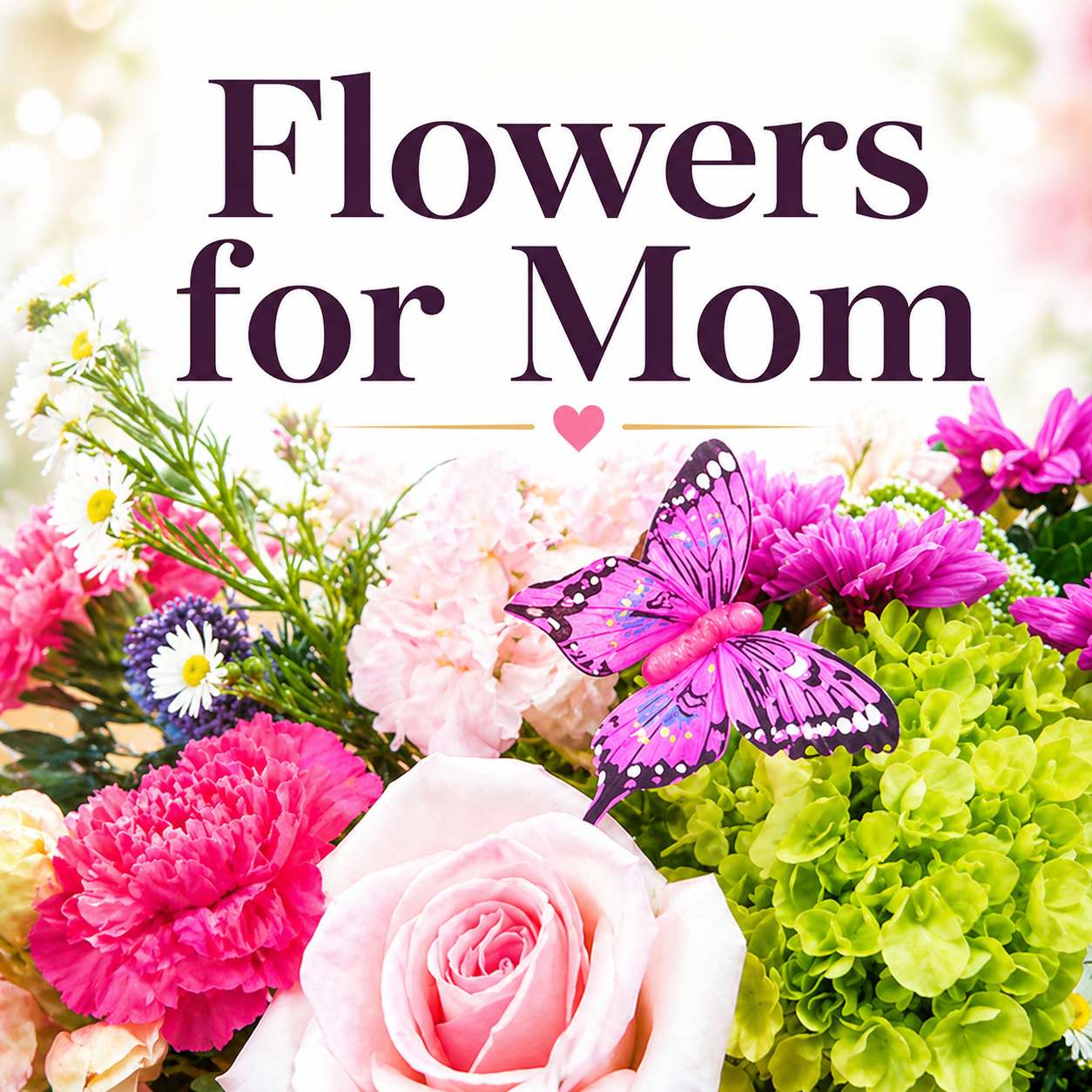 Fresh Flowers for Mom