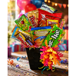 Candy & Junk Food Bucket