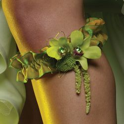 Orchid Garter or Arm Band 