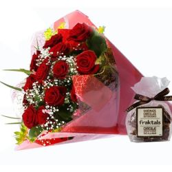 Roses & Chocolates for Mom